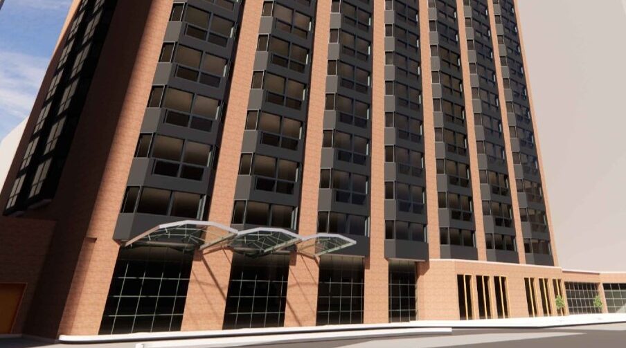 Shelf Angle Replacement, Porcelain Panel